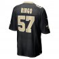 Men's Christian Ringo Black New Orleans Saints Game Player Jersey