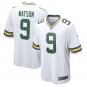 Men's Christian Watson White Green Bay Packers Game Jersey