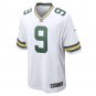Men's Christian Watson White Green Bay Packers Game Jersey