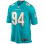 Men's Christian Wilkins Aqua Miami Dolphins Game Jersey
