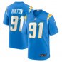 Men's Christopher Hinton Powder Blue Los Angeles Chargers Home Game Player Jersey