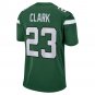 Men's Chuck Clark Gotham Green New York Jets Team Game Jersey
