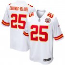 Men's Clyde Edwards-Helaire White Kansas City Chiefs Game Jersey