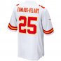 Men's Clyde Edwards-Helaire White Kansas City Chiefs Game Jersey