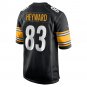 Men's Connor Heyward Black Pittsburgh Steelers Game Player Jersey