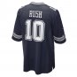 Men's Cooper Rush Navy Dallas Cowboys Game Player Jersey