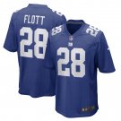 Men's Cor'Dale Flott Royal New York Giants Game Player Jersey