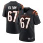 Men's Cordell Volson Black Cincinnati Bengals Game Player Jersey