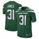 Men's Craig James Gotham Green New York Jets Game Player Jersey
