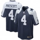 Men's Dak Prescott Navy Dallas Cowboys Alternate Game Team Jersey