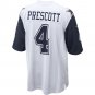 Men's Dak Prescott White Dallas Cowboys Alternate Game Jersey