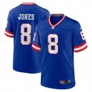 Men's Daniel Jones Royal New York Giants Classic Player Game Jersey