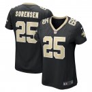 Men's Daniel Sorensen Black New Orleans Saints Player Game Jersey