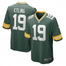 Men's Danny Etling Green Green Bay Packers Game Player Jersey