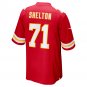 Men's Danny Shelton Red Kansas City Chiefs Game Player Jersey