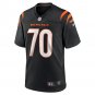Men's D'Ante Smith Black Cincinnati Bengals Game Jersey