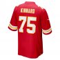 Men's Darian Kinnard Red Kansas City Chiefs Game Player Jersey