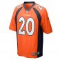 Men's Darius Phillips Orange Denver Broncos Game Player Jersey