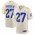 Men's Darrell Henderson Jr. Bone Los Angeles Rams Player Game Jersey