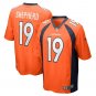 Men's Darrius Shepherd Orange Denver Broncos Game Player Jersey