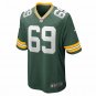 Men's David Bakhtiari Green Green Bay Packers Game Jersey