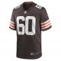 Men's David Moore Brown Cleveland Browns Game Jersey