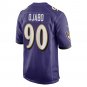 Men's David Ojabo Purple Baltimore Ravens Player Game Jersey