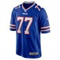 Men's David Quessenberry Royal Buffalo Bills Game Player Jersey