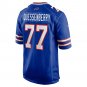 Men's David Quessenberry Royal Buffalo Bills Game Player Jersey