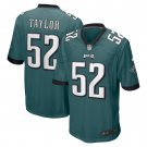 Men's Davion Taylor Midnight Green Philadelphia Eagles Game Jersey