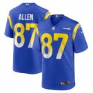 Men's Davis Allen Royal Los Angeles Rams Home Game Jersey