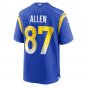 Men's Davis Allen Royal Los Angeles Rams Home Game Jersey
