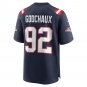 Men's Davon Godchaux Navy New England Patriots Game Jersey