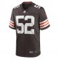 Men's Dawson Deaton Brown Cleveland Browns Game Player Jersey