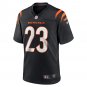 Men's Daxton Hill Black Cincinnati Bengals Player Game Jersey