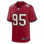 Men's Deadrin Senat Red Tampa Bay Buccaneers Game Player Jersey