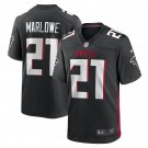 Men's Dean Marlowe Black Atlanta Falcons Game Player Jersey