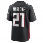 Men's Dean Marlowe Black Atlanta Falcons Game Player Jersey