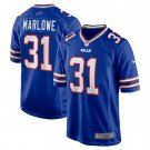 Men's Dean Marlowe Royal Buffalo Bills Game Player Jersey