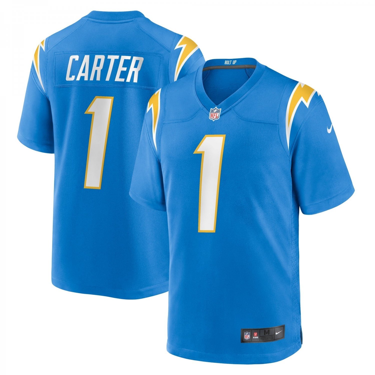 Men's DeAndre Carter Powder Blue Los Angeles Chargers Home Game Player Jersey