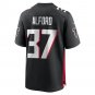 Men's Dee Alford Black Atlanta Falcons Player Game Jersey
