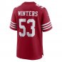 Men's Dee Winters Scarlet San Francisco 49ers Team Game Jersey