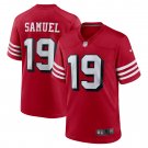 Men's Deebo Samuel Scarlet San Francisco 49ers Alternate Game Jersey