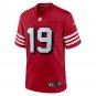 Men's Deebo Samuel Scarlet San Francisco 49ers Alternate Player Game Jersey