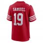 Men's Deebo Samuel Scarlet San Francisco 49ers Player Game Jersey