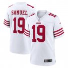 Men's Deebo Samuel White San Francisco 49ers Player Game Jersey