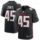 Men's Deion Jones Black Atlanta Falcons Game Player Jersey
