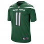 Men's Denzel Mims Gotham Green New York Jets Game Jersey