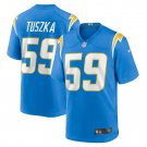 Men's Derrek Tuszka Powder Blue Los Angeles Chargers Home Game Player Jersey