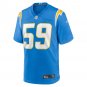 Men's Derrek Tuszka Powder Blue Los Angeles Chargers Home Game Player Jersey